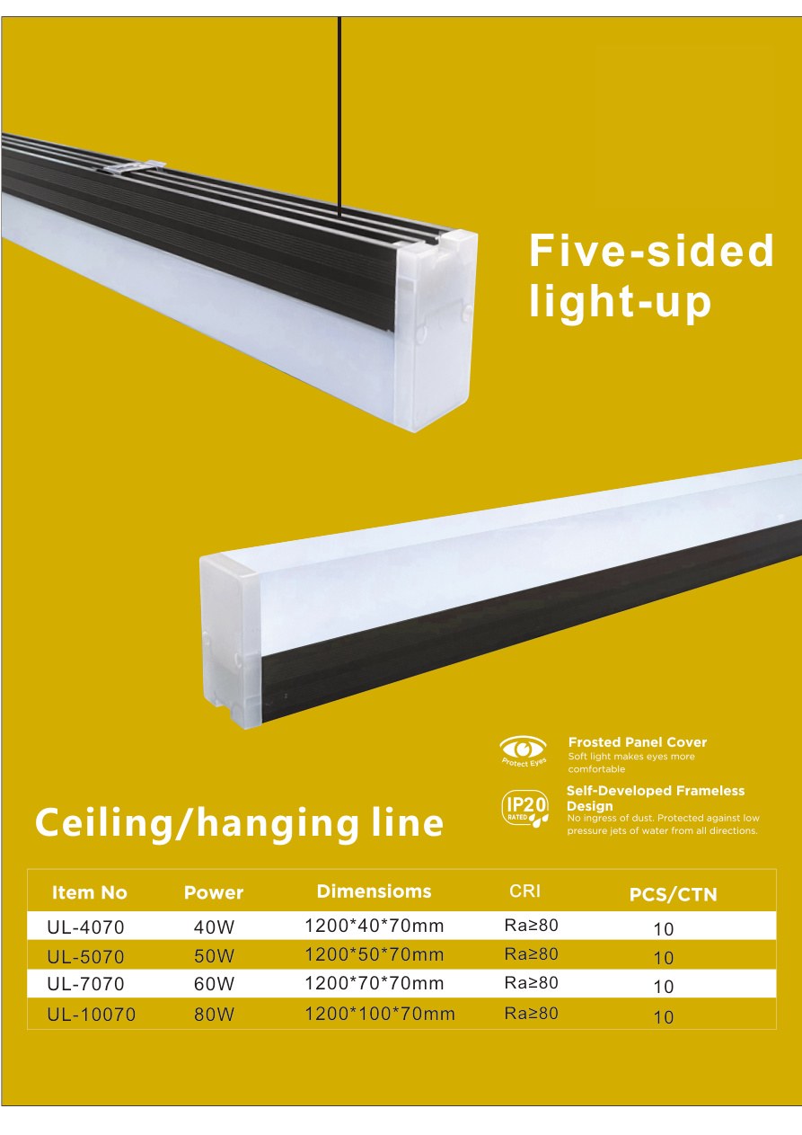 LED Commercial Light UL-4070 / UL-5070 / UL-7070 / UL-10070