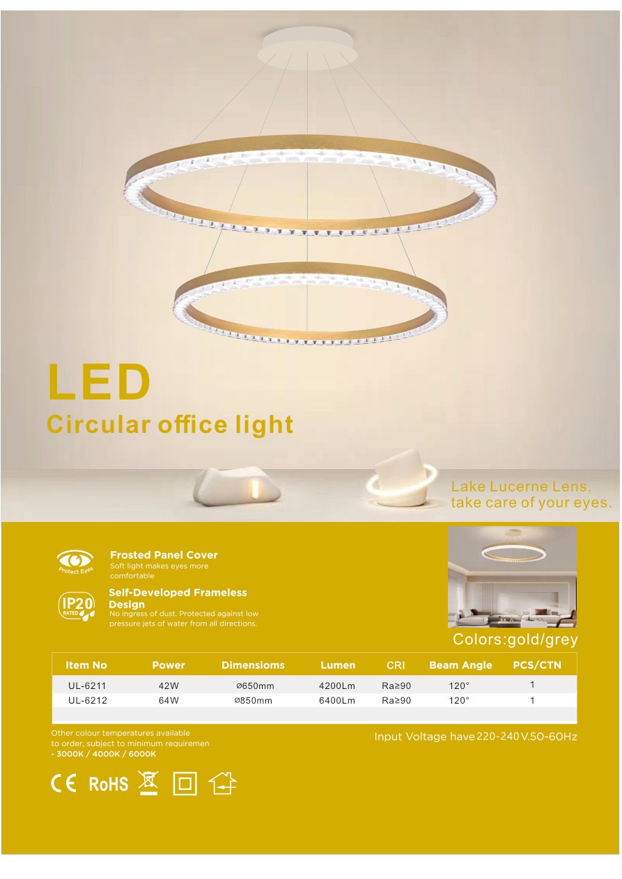 LED Commercial Light UL-6211 / UL-6212